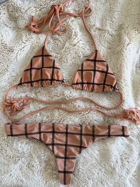 ACACIA SWIMWEAR Ling Hi Mui Stitched Bikini Set Humuhumu + Ho’okipa